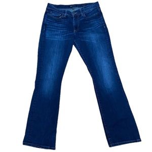 BKE Reserve Payton Bootcut Stretchy Jeans Women’s Size 28R Dark Blue.